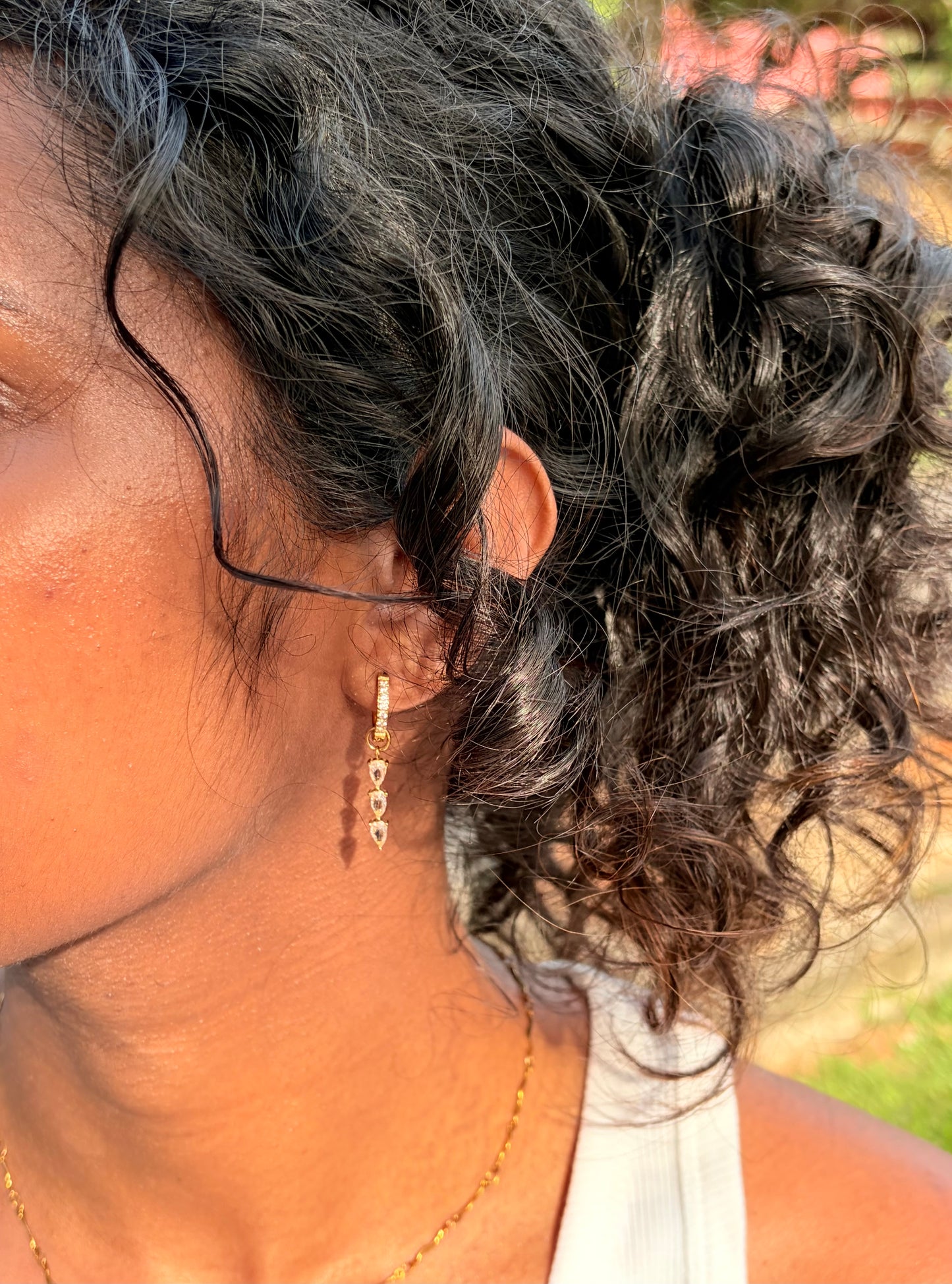 ZIRCON TRAIL HOOPS