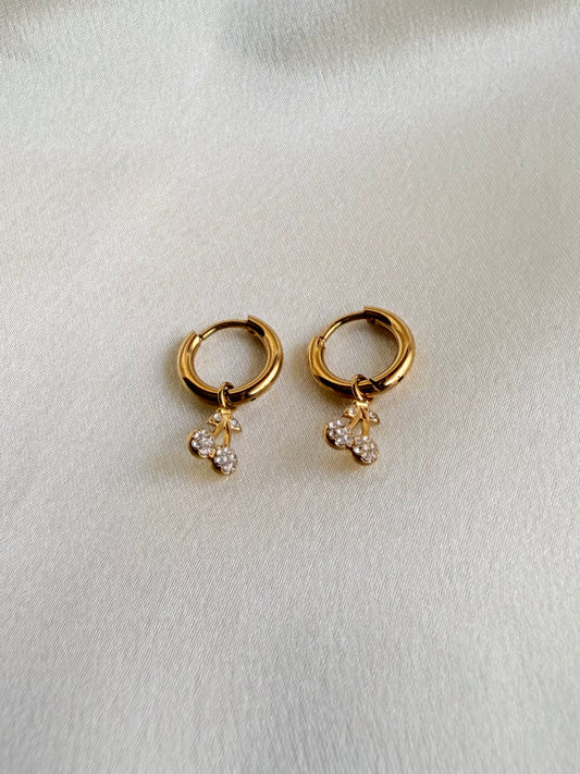 ZIRCON CHERRY HOOPS