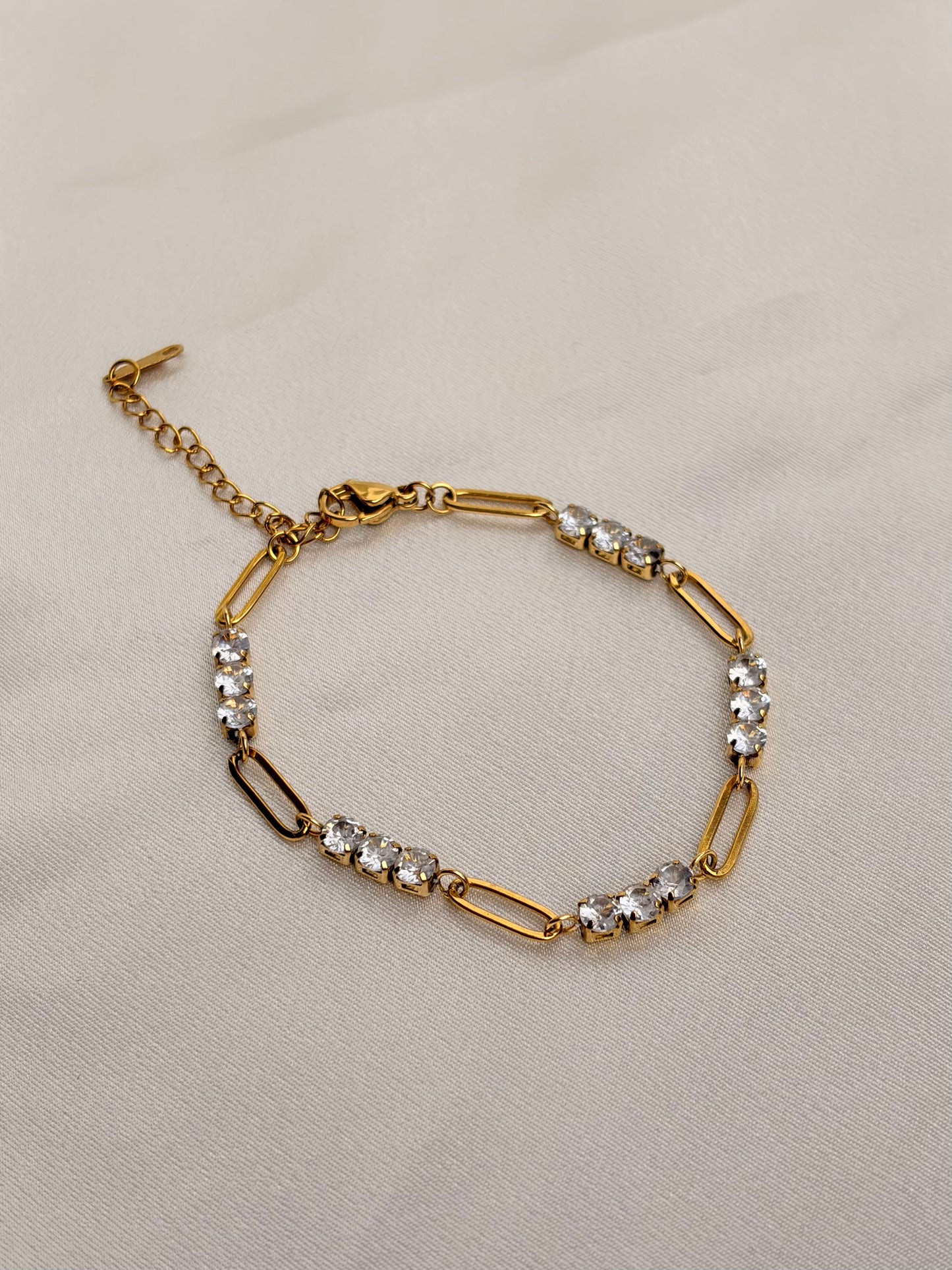 ZIRCON LINK BRACELET