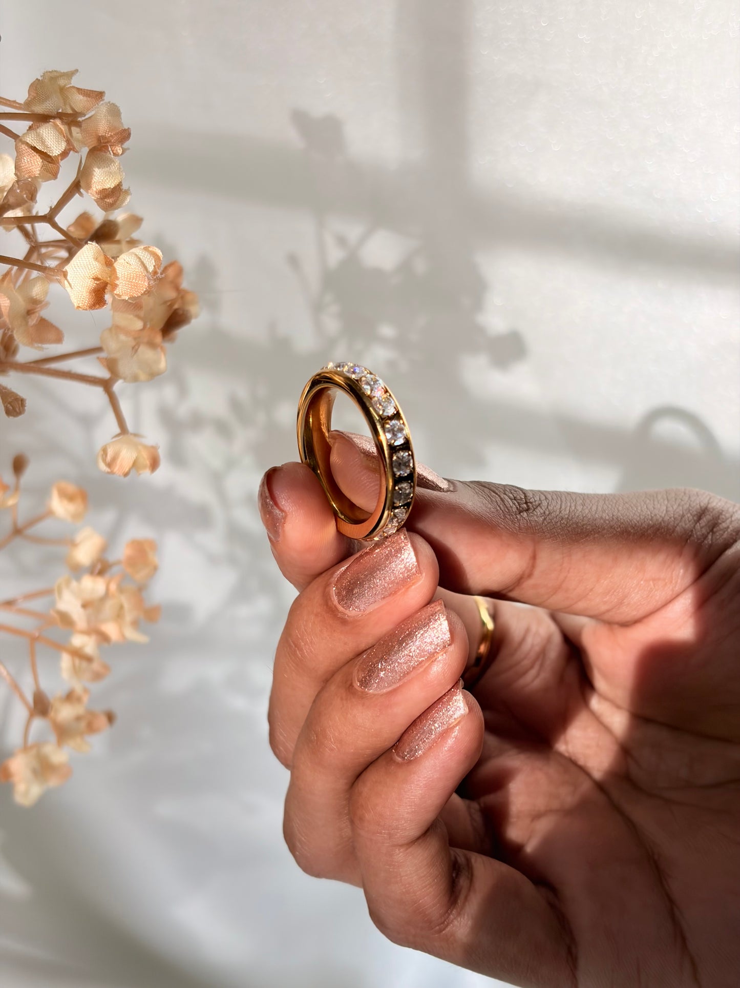 ZIRCON ETERNITY RING
