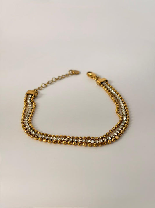 BEADED ZIRCON BRACELET