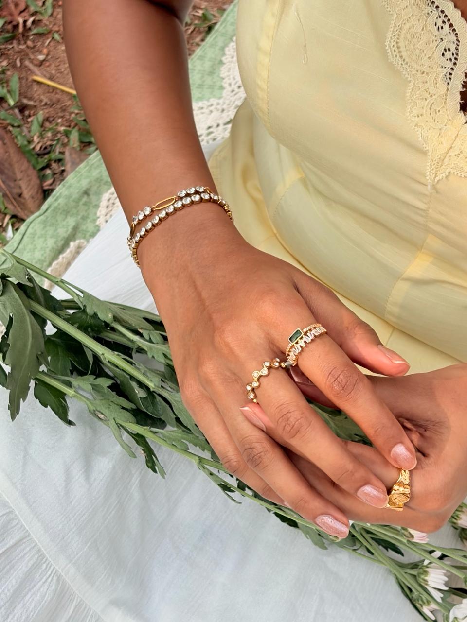 STATEMENT TENNIS BRACELET